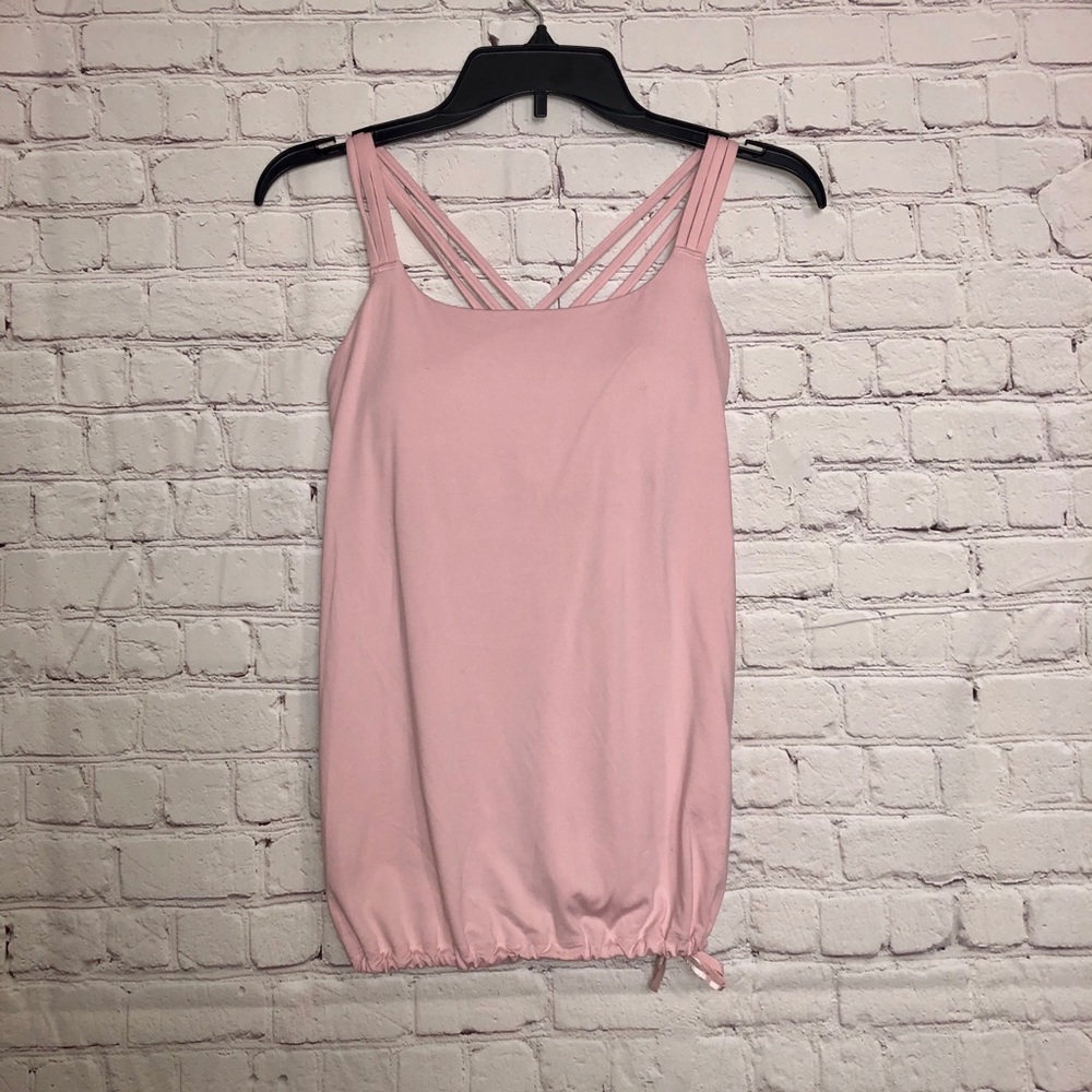 NWOT Athleta Blush Support workout top